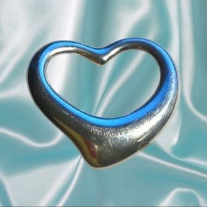 Extra Large Tiffany & Co Elsa Peretti Open Heart